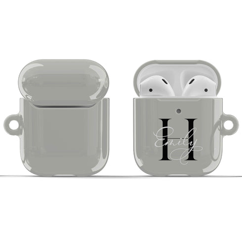 Monogram Personalized Solid AirPods Case